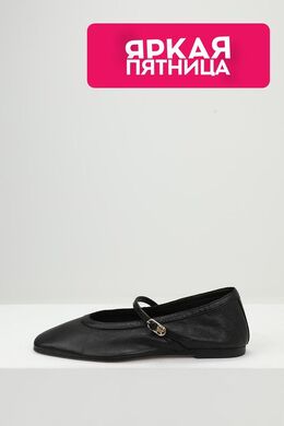 Tommy Hilfiger: Чёрные балетки 