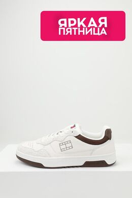 Tommy Hilfiger: Белые кроссовки 