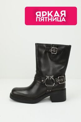 Pinko: Чёрные ботинки 