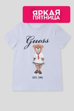 Guess: Хлопковая футболка 