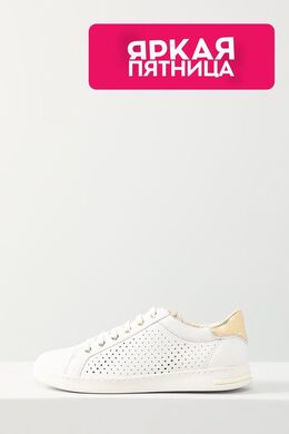 Geox: Белые кроссовки 