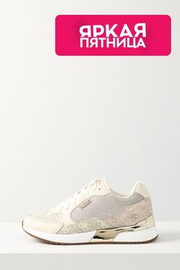 Guess: Бежевые кроссовки 