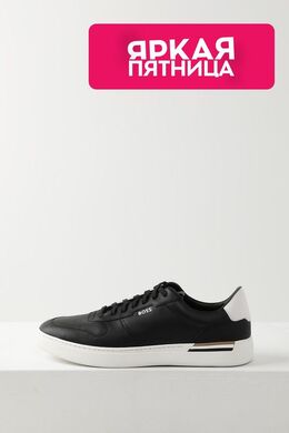 BOSS: Чёрные кеды 