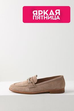 BOSS: Бежевые туфли 