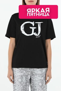 Guess: Хлопковая футболка 