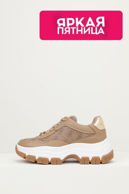 Guess: Бежевые кроссовки 