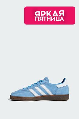 Adidas: Голубые кроссовки  Handball Spezial
