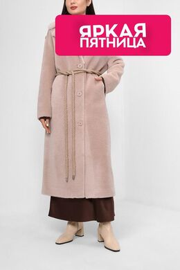 Mila Marsel: Шуба с поясом 