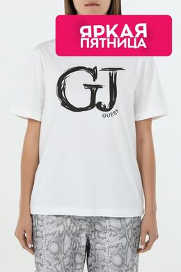 Guess: Хлопковая футболка 