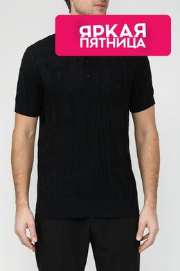 Karl Lagerfeld: Чёрное поло 