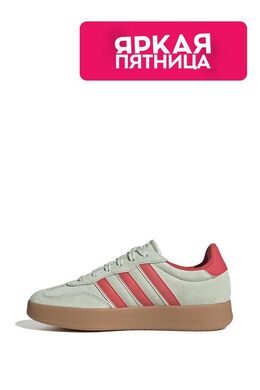 Adidas: Зелёные кроссовки 