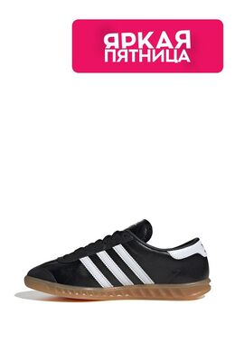 Adidas: Чёрные кроссовки  Hamburg