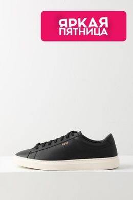 BOSS: Чёрные кеды 
