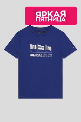 Tommy Hilfiger: Хлопковая футболка 
