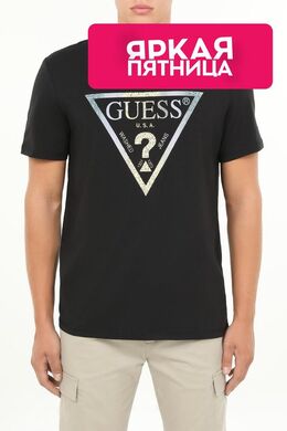 Guess: Хлопковая футболка 