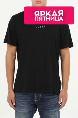 Guess: Хлопковая футболка 