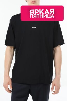 BOSS: Хлопковая футболка 