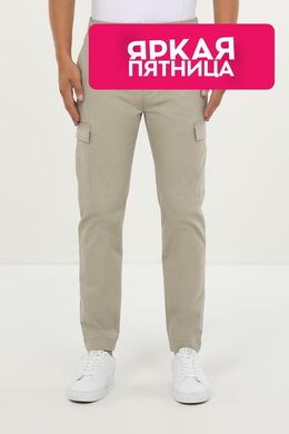 Calvin Klein: Хлопковые брюки 