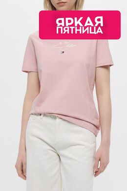 Tommy Hilfiger: Хлопковая футболка 