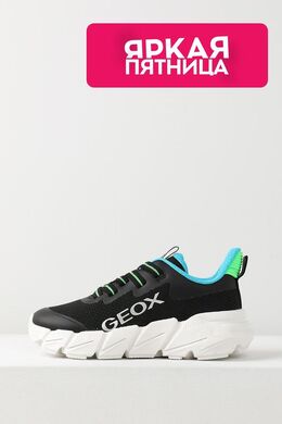 Geox: Чёрные кроссовки 