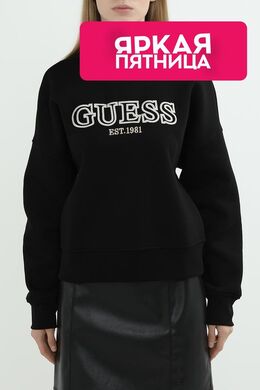 Guess: Чёрный свитшот 