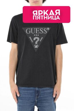 Guess: Хлопковая футболка 