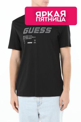 Guess: Хлопковая футболка 