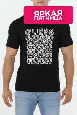 Guess: Хлопковая футболка 