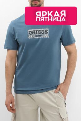 Guess: Хлопковая футболка 