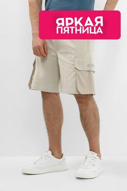 Guess: Хлопковые шорты 