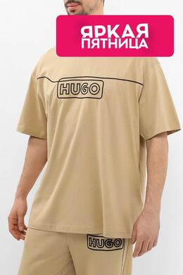 HUGO: Хлопковая футболка 