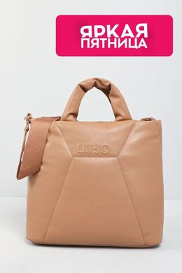 Liu Jo: Коричневая сумка  Eco friendly
