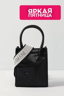 EMPORIO ARMANI: Чёрная сумка 