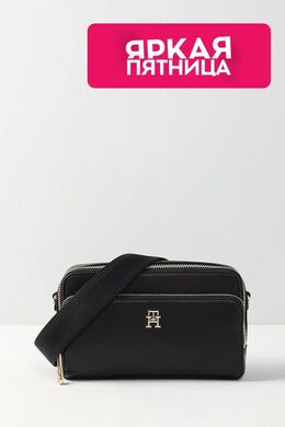Tommy Hilfiger: Чёрная сумка  Iconic