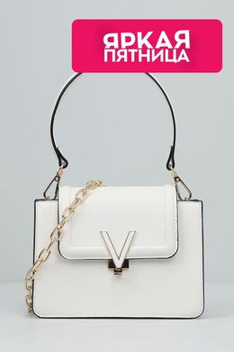 Valentino: Белая сумка 