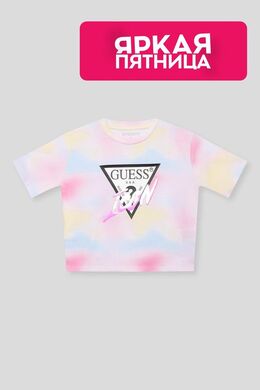Guess: Хлопковая футболка 