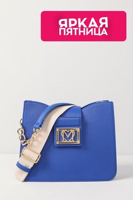 Love Moschino: Синяя сумка 
