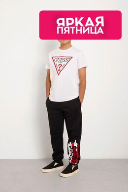 Guess: Хлопковая футболка 