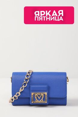 Love Moschino: Синяя сумка 