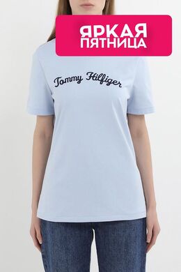 Tommy Hilfiger: Хлопковая футболка 