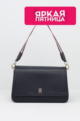 Tommy Hilfiger: Синяя сумка  TH