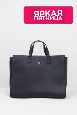 Tommy Hilfiger: Синяя сумка  TH