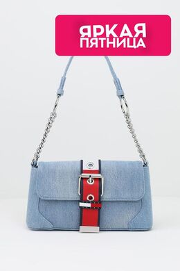Tommy Hilfiger: Голубая сумка 