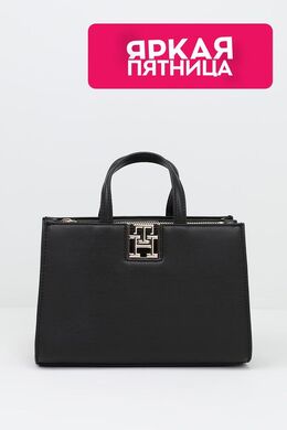 Tommy Hilfiger: Чёрная сумка  TH