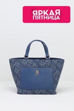 Tommy Hilfiger: Синяя сумка  TH