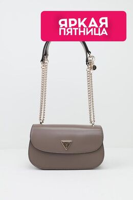 Guess: Коричневая сумка 