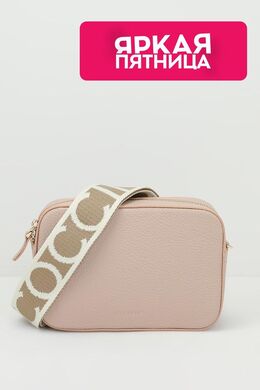 Coccinelle: Розовая сумка  Tebe