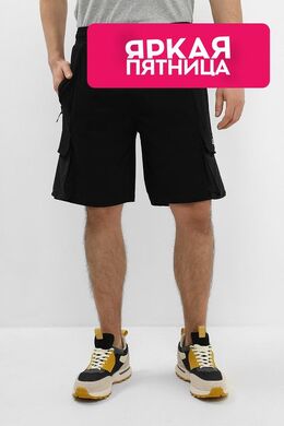 Guess: Хлопковые шорты 