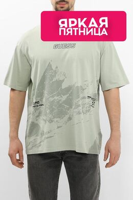 Guess: Хлопковая футболка 