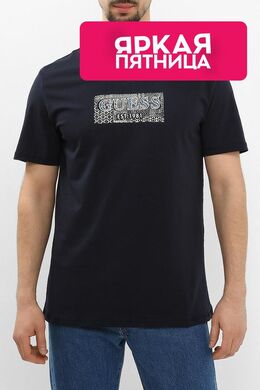 Guess: Хлопковая футболка 